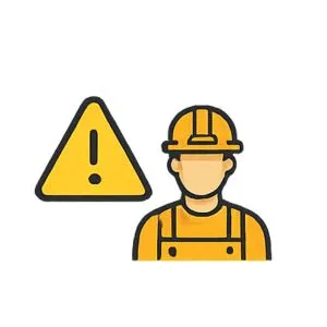 минимален риск за персонала